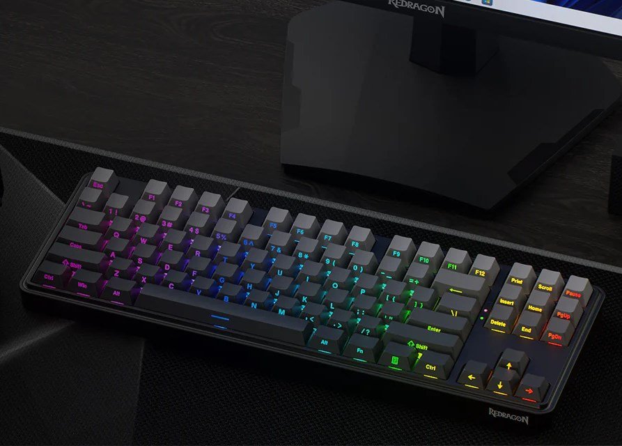 REDRAGON K707SP-RGB-PRO StarBlade tastatur USB + RF Wireless + Bluetooth Sort #7
