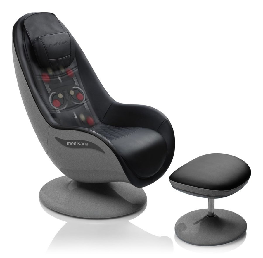 Medisana RS 670 elektrisk massagestol Sort #1