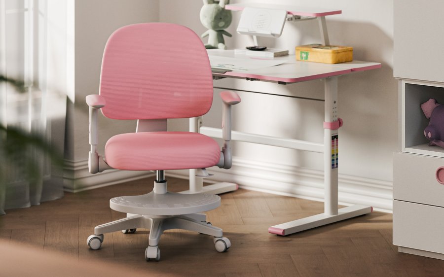 Junior 5.0 Pink drejestol #7