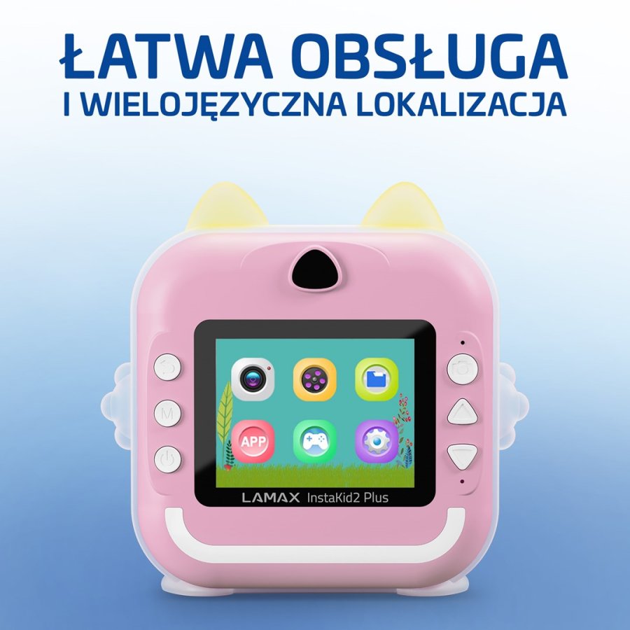 Digitalkamera til b�rn LAMAX InstaKid2 Plus, pink #6