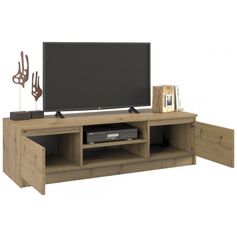 Topeshop RTV120 ARTISAN TV stativ & underholdningscenter 2 hylder #4