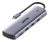 UNITEK D1113BGY01 interface hub 2 x USB 3.2 Gen 2 (3.1 Gen 2) Type-C 1000 Mbit/s Gr� #10