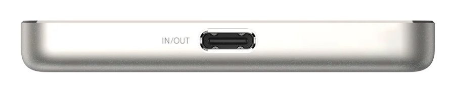 Xiaomi Super Slim Magnetic Power Bank 5000 Lithium-Ion (Li-Ion) 5000 mAh Tr�dl�s opladning Sand #6