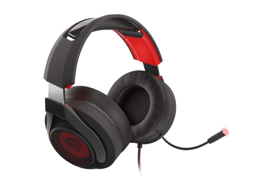 GENESIS Radon 610 Headset Ledningsfrt Spil USB Type-A Sort, Rd #3