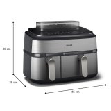 Fedtfri frituregryde PHILIPS NA 555/00 #11