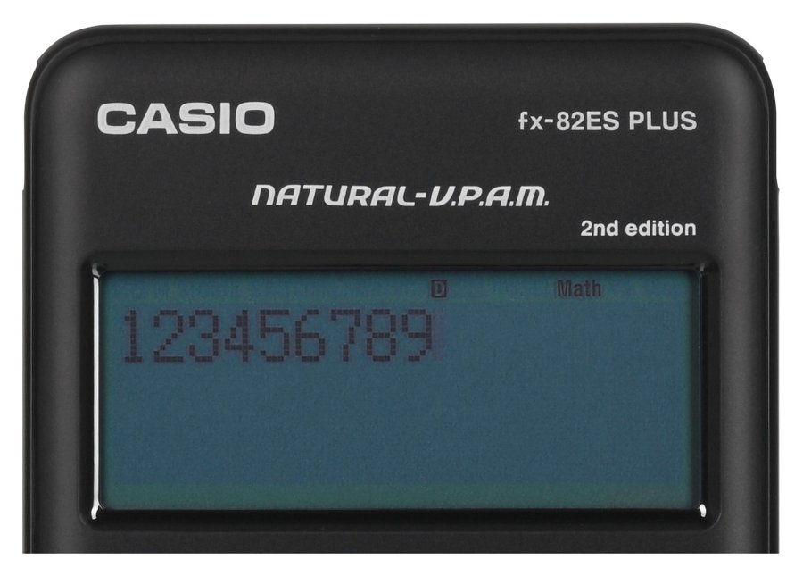 Casio FX-82ES PLUS-2 regnemaskine Lomme Videnskabelig Sort #4