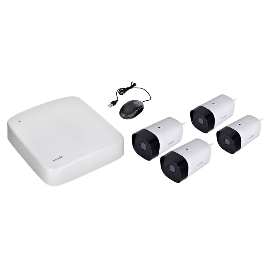 Tenda overv�gningss�t med 4 kameraer K4P-4TR #1