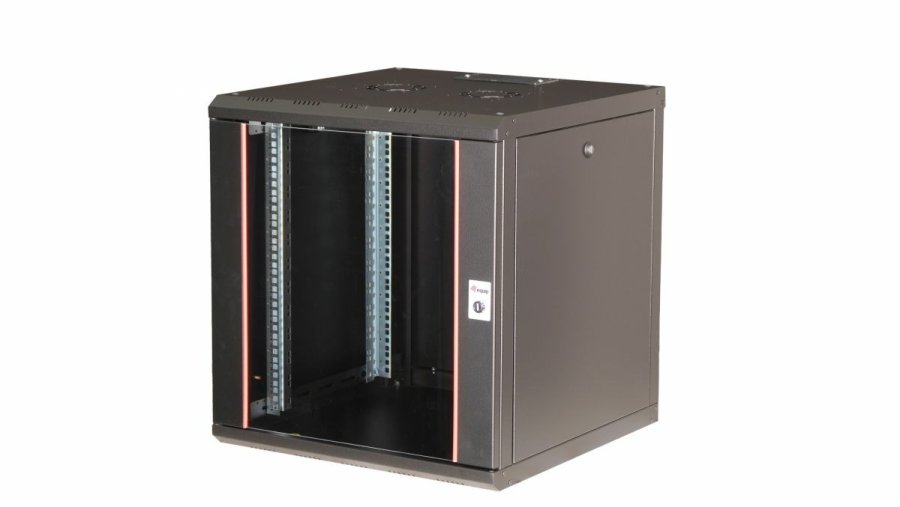 Equip EPM-12-6060-B-CBAA stativ 12U V�gmonteret stativ Sort #1