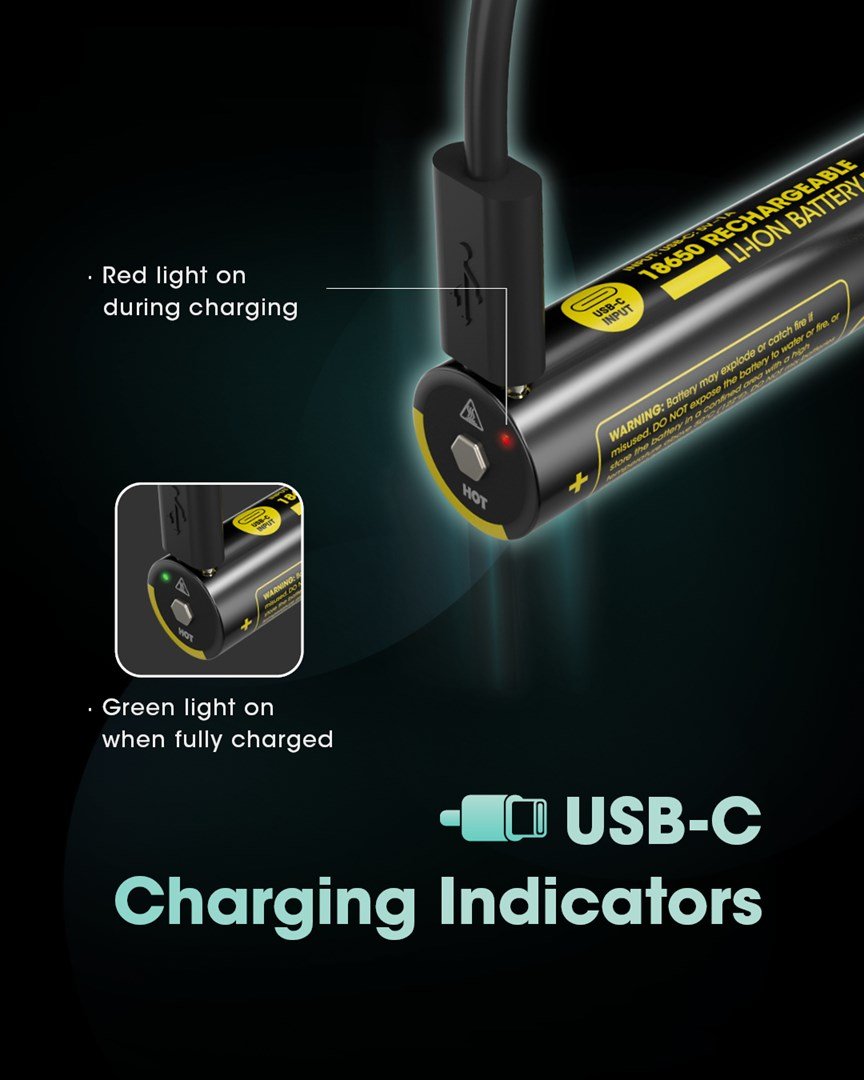 Nitecore NL1836R genopladeligt batteri Lithium-Ion (Li-Ion) 3600 mAh 3,6 V #9
