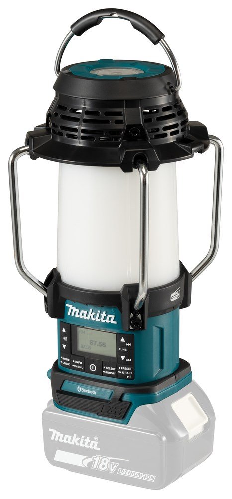 Makita DMR056 radio Brbar Analog & digital Sort, Bl #1