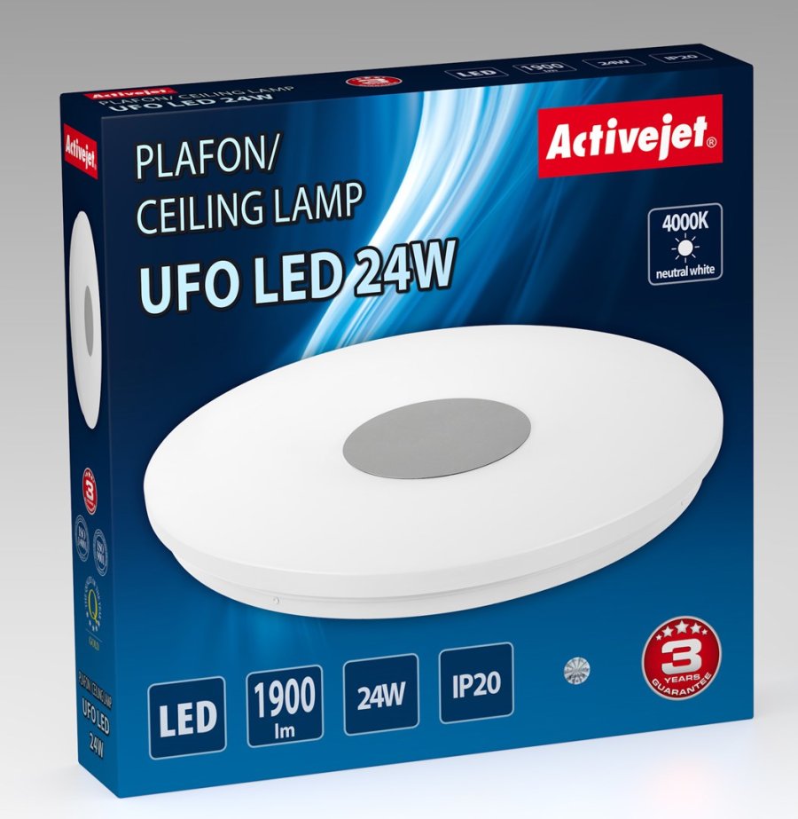 Activejet AJE-UFO 24W loftbelysning Ikke-udskiftelig pre(r) LED G #2