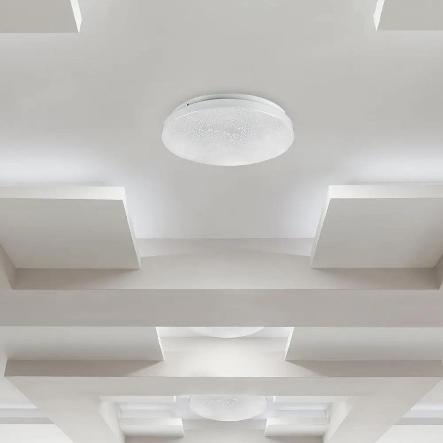 Plafond V-TAC VT-8424 stjerner 24W LED IP20 CCT fi.350 3000-6400K 2600lm (SKU 217606) Hvid #6