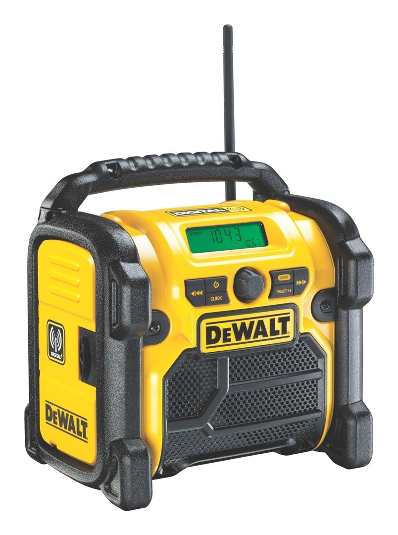 DeWALT DCR020-QW radio Brbar Digital Sort, Gul #3