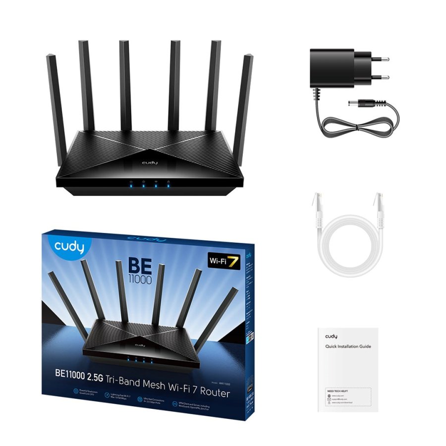 Router CUDY WR6500H 2.5G Wi-Fi 7 #3
