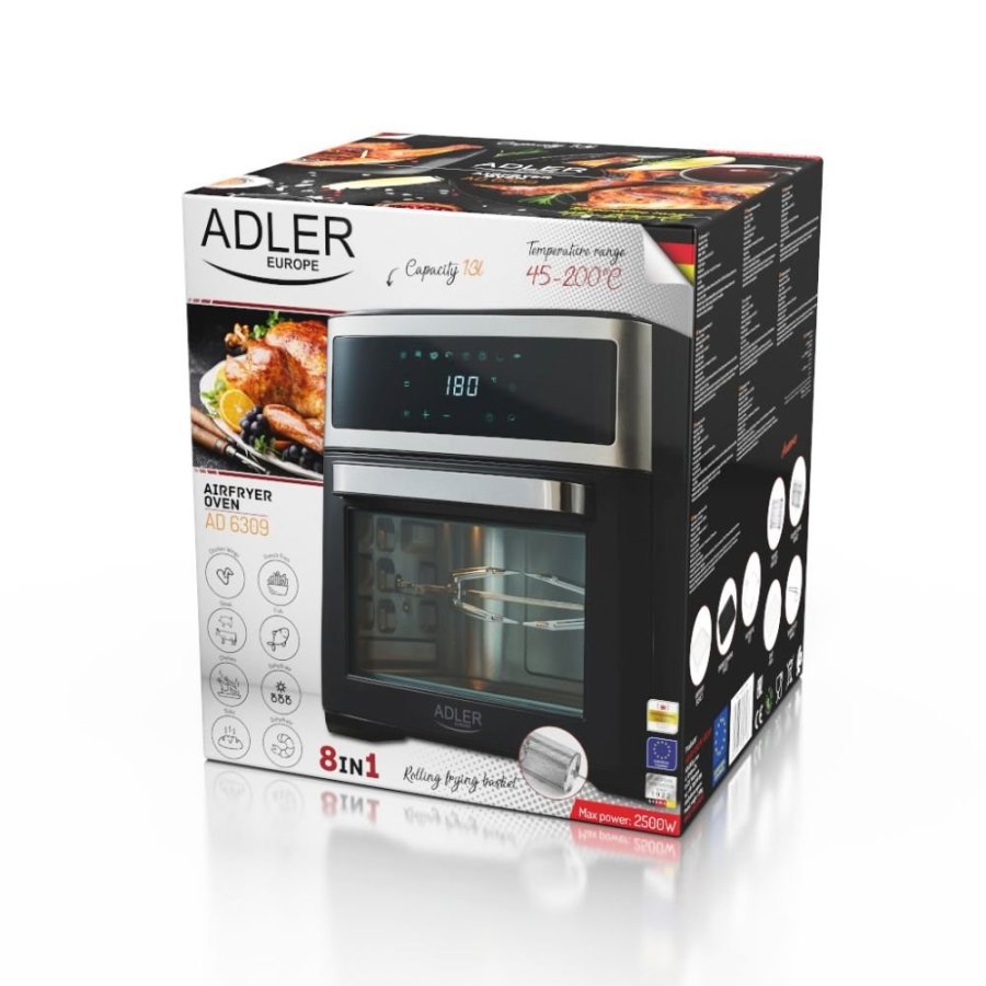 ADLER AD 6309 fedtfri ovn #13