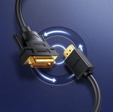Ugreen kabel HD106 DVI 24+1 pin/HDMI FHD 60Hz 1,5 m (sort) #3