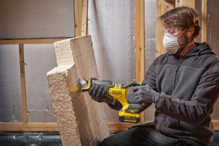 Stanley Fatmax SFMCS311B Bajonetsav 18 V sort, gul #16