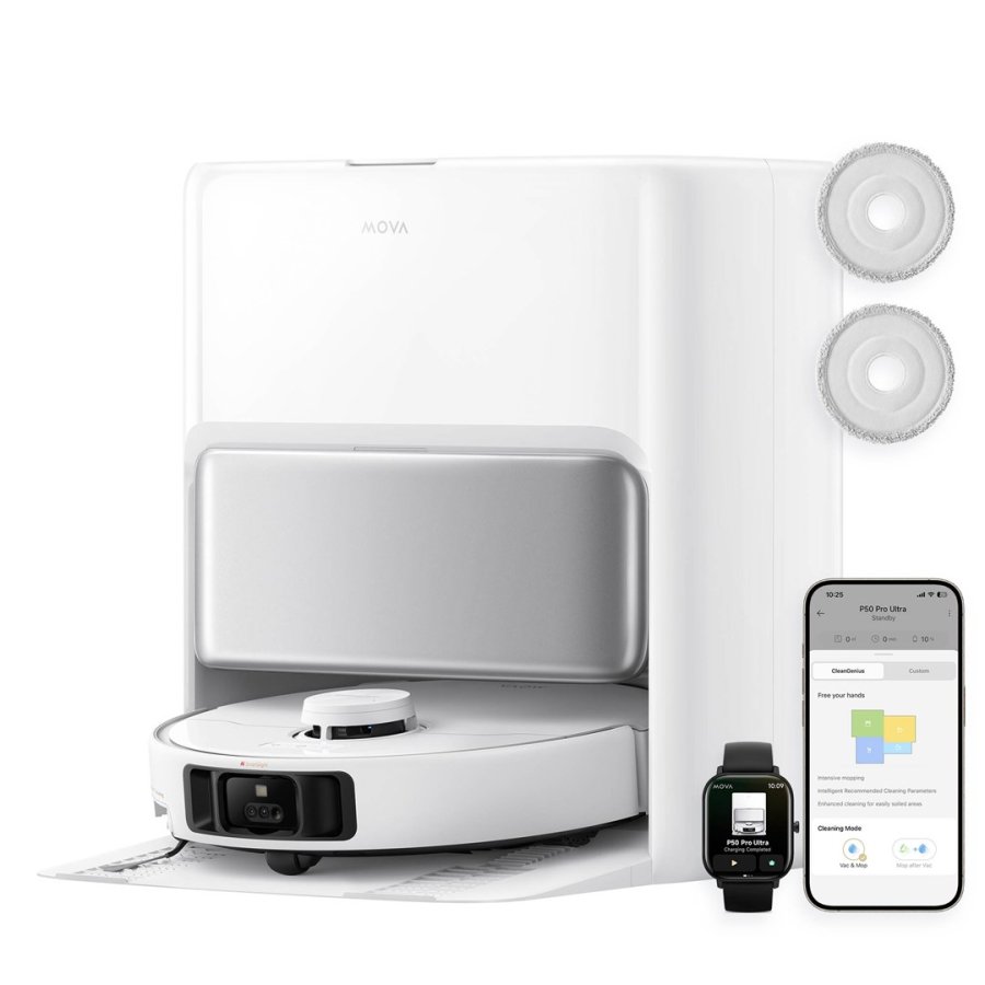 Mova by Dreame P50 Pro Ultra rengringsrobot (hvid) #7