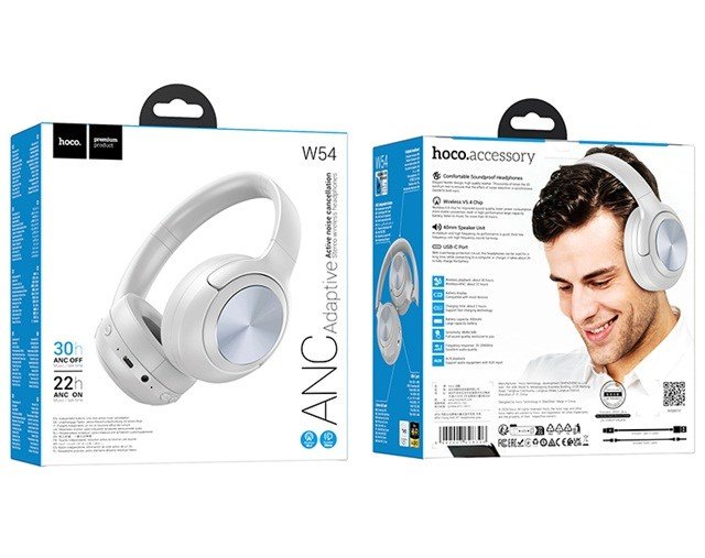 Hoco W54 Young Headset med ANC In-ear Trdls Bluetooth Gr #3