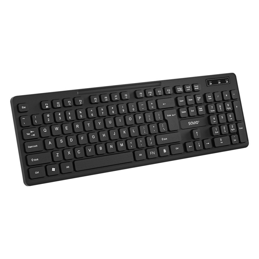 Savio KB-02 tastatur Hjemme/kontor USB QWERTY Sort #21