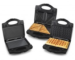 Esperanza EKT005 sandwichtoaster 700 W Sort, Gr #2