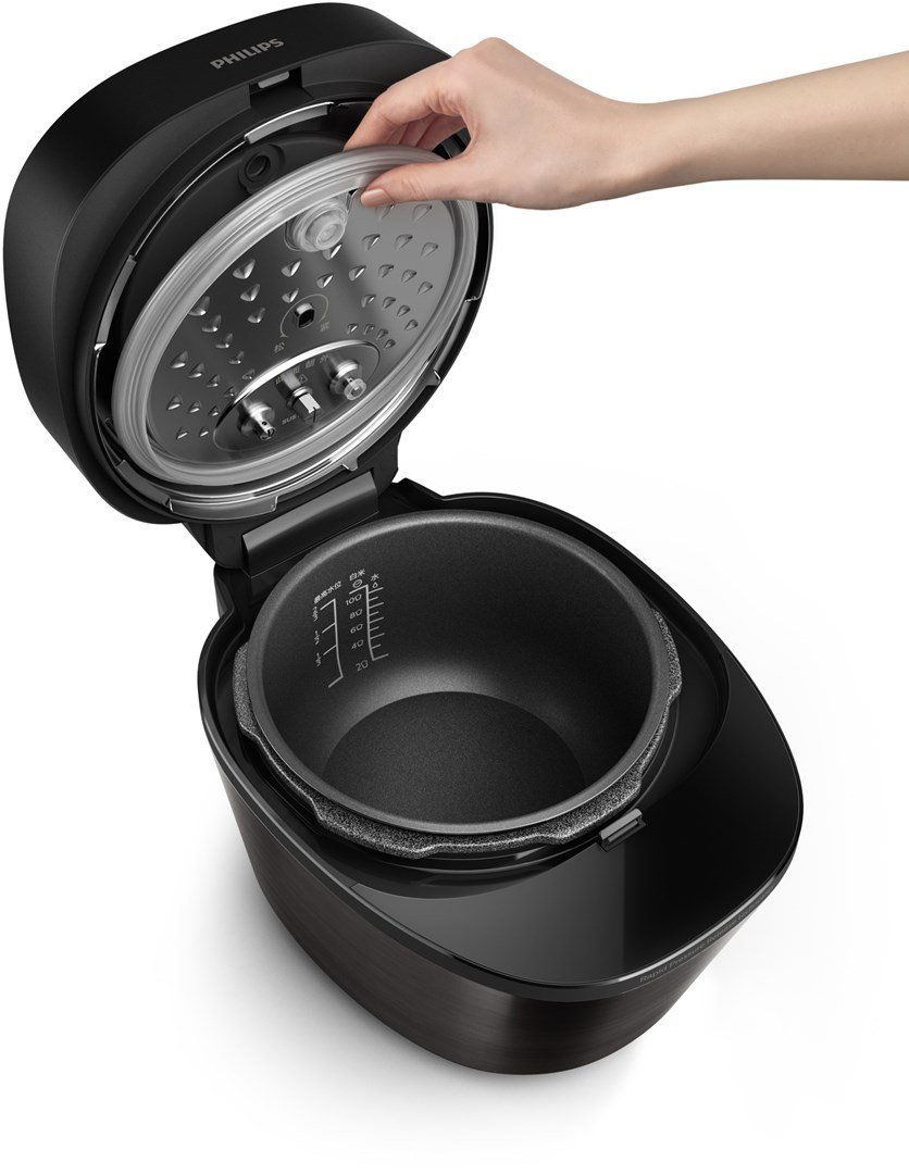 Philips HD2151/40 trykkoger Sort 1000 W #13