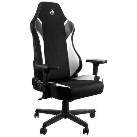 Nitro Concepts X1000 PC gamingstol Polstret sde Sort, Hvid #3