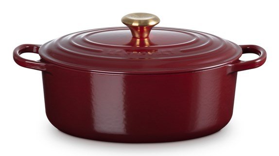 Le Creuset 21178299494441 sovsegryde 4,7 L Oval R�d #1