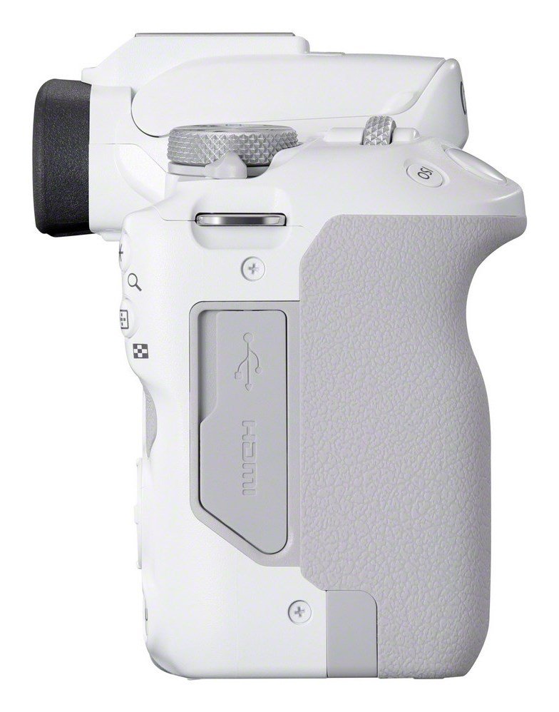 Canon EOS R50, White + RF-S 18-45mm F4.5-6.3 IS STM Kit MILC 24,2 MP CMOS 6000 x 4000 pixel Hvid #16