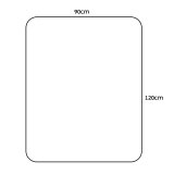 Ergo Office lnestols- eller stoleunderlag, transparent, 1200x900x2mm, ER-421 #4