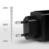 Axagon ACU-QS24 oplader til mobil enhed Smartphone Sort Vekselstrm Hurtig opladning Indendrs #6