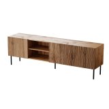 RTV JUNGLE kabinet 190x40.5x59.5 egetr wotan + sorte ben #2