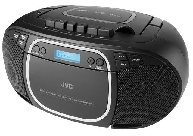 JVC RC-E561B-DAB CD-afspiller Brbar CD-afspiller Sort #1