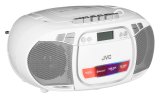 JVC RC-E451W CD-afspiller Brbar CD-afspiller Hvid #3