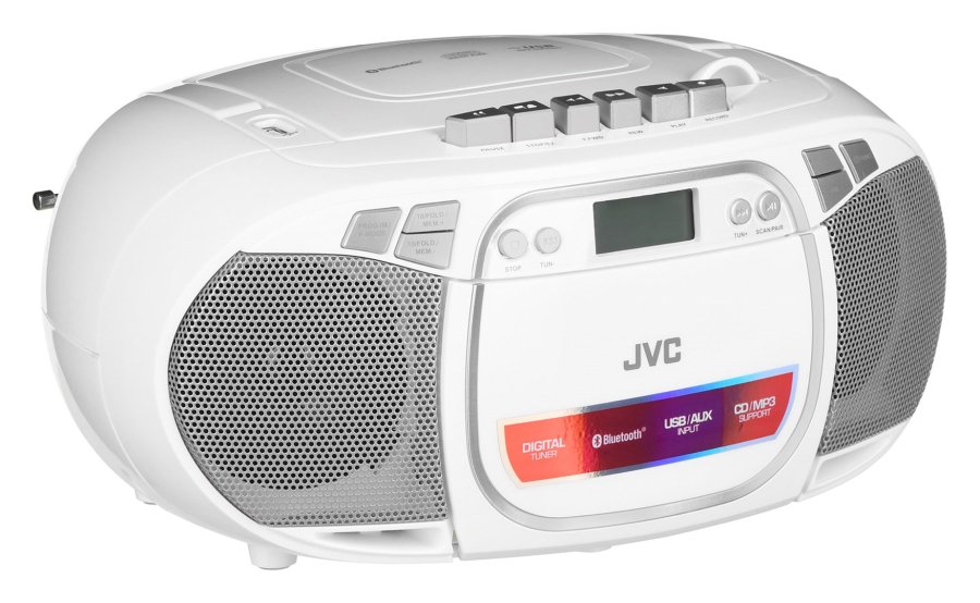JVC RC-E451W CD-afspiller Brbar CD-afspiller Hvid #3
