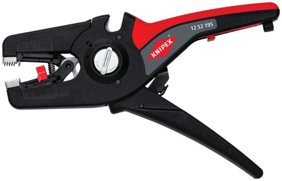 Knipex PreciStrip16 kabelstripper Sort, Rd #1