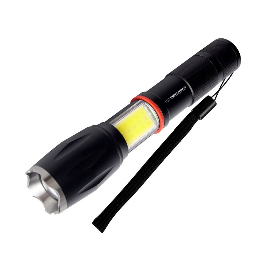 Esperanza EOT070 Lommelygte Sort, LED Lommelygte #1