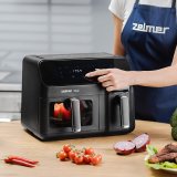 Zelmer ZAF9000 Air Fryer 5,5 l + 3,5 l 2700 W sort #11