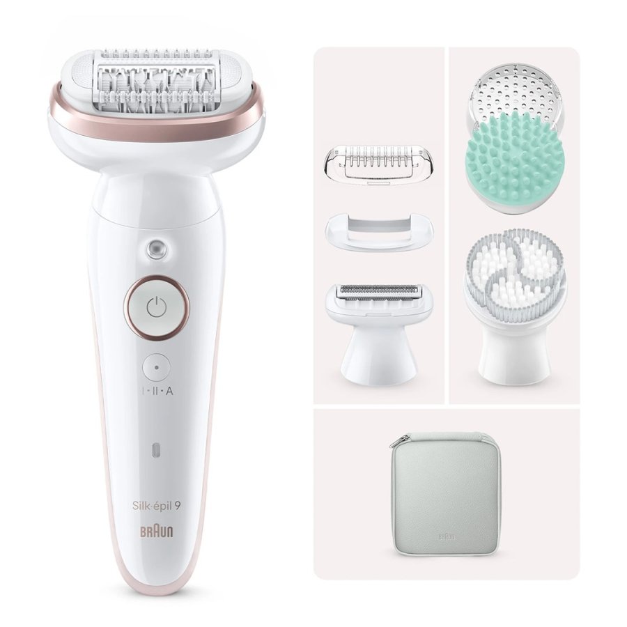Braun Silk-�pil 9 SkinSpa 40 pincetter Roseguld, Hvid #1