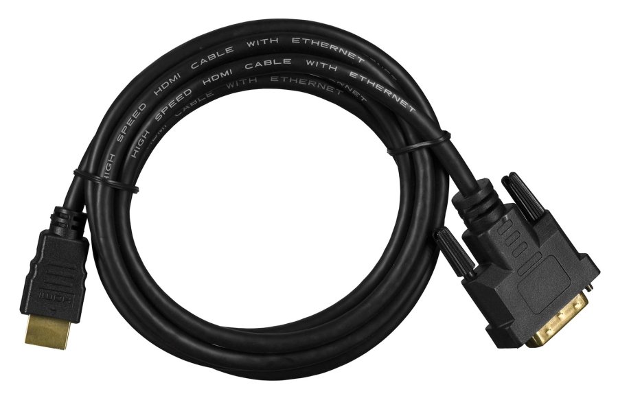 Lanberg CA-HDDV-20CU-0018-BK videokabel adapter 1,8 m HDMI Type A (Standard) DVI-D Sort #2