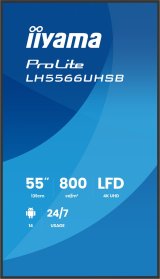 iiyama LH5566UHSB-B1AG skilte display Digital fladpaneldisplay 139,7 cm (55