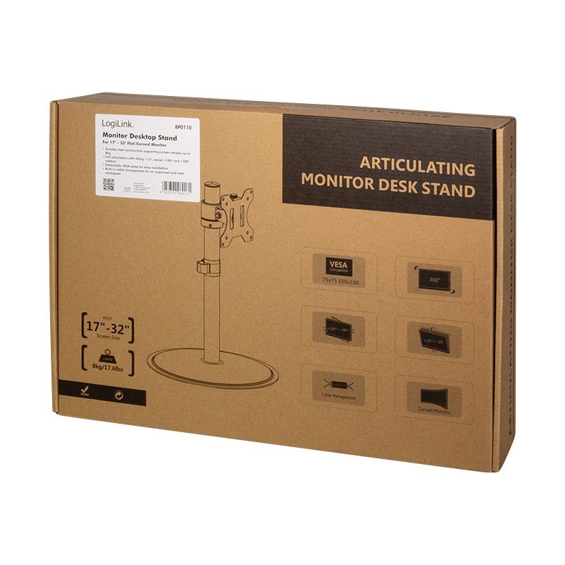 LogiLink BP0110 skrmbeslag og -stativer 81,3 cm (32