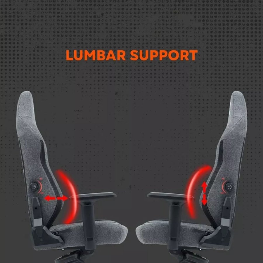 Canyon Gaming Chair Boulder XLCH01 Gaming l�nestol Polstret s�de Gr� #22