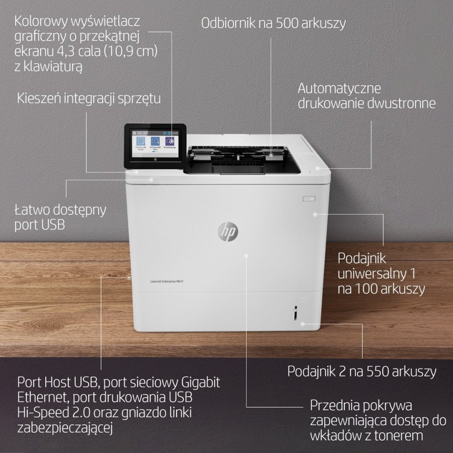 HP LaserJet Enterprise M611dn #15