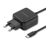 Qoltec 50197 Oplader 12W | 5V | 2.4 | USB type C | Sort #1