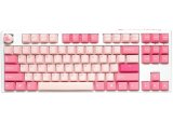 Ducky One 3 TKL Gossamer Pink tastatur Spil USB US engelsk Lyserd, Hvid #1