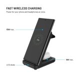 FIXED FIXPOS-U-BK oplader til mobil enhed SmartWatch, Smartphone, Hovedtelefoner Sort USB Tr�dl�s opladning Hurtig opladning Indend�rs #4