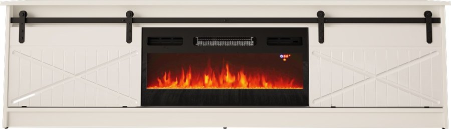RTV GRANERO + pejseskab 200x56,7x35 hvid/blank hvid #1