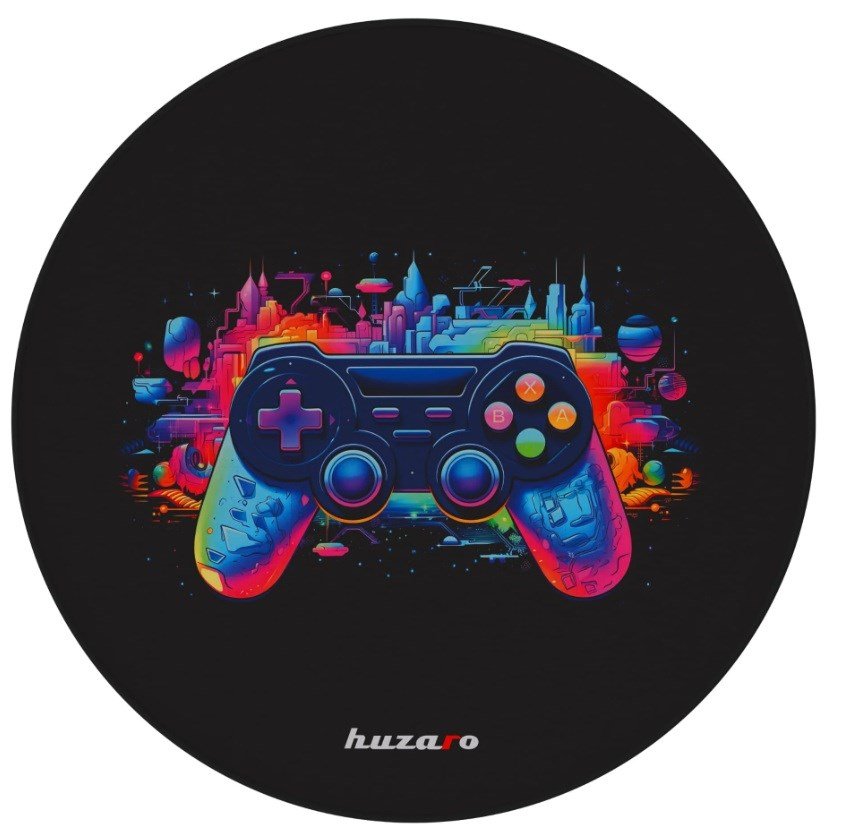 Gaming mtte Huzaro HZ-FLOORMAT 7.0 Sort Gummi #1