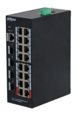 Dahua Technology HS4420-16GT-190 netv�rksswitch Administreret L2 Gigabit Ethernet (10/100/1000) Str�m over Ethernet (PoE) Desktop Sort #1